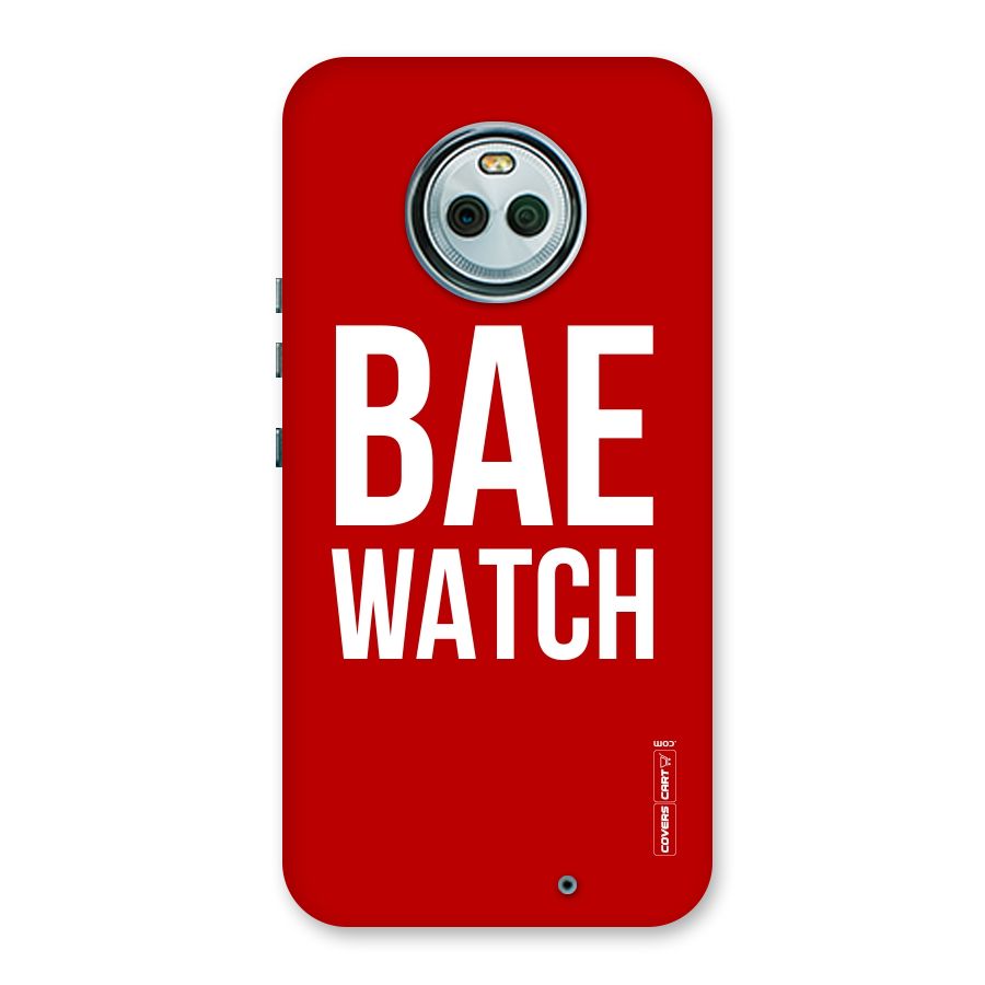 Bae Watch Back Case for Moto X4