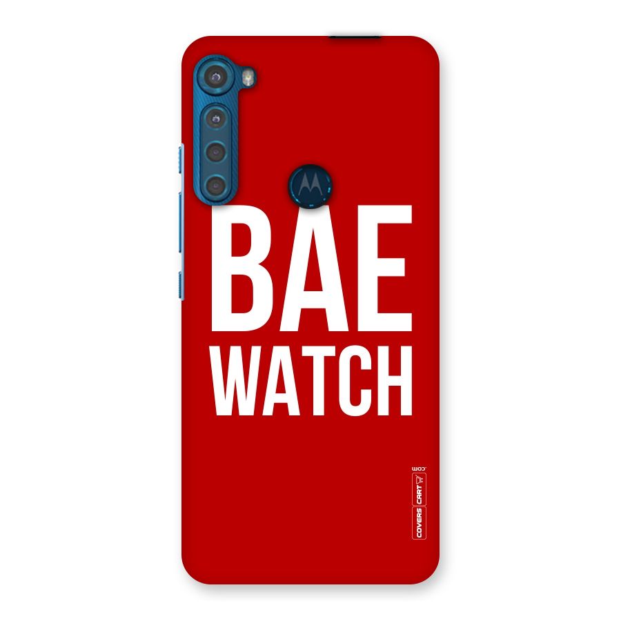 Bae Watch Back Case for Motorola One Fusion Plus