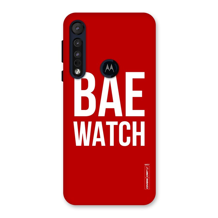 Bae Watch Back Case for Motorola One Macro