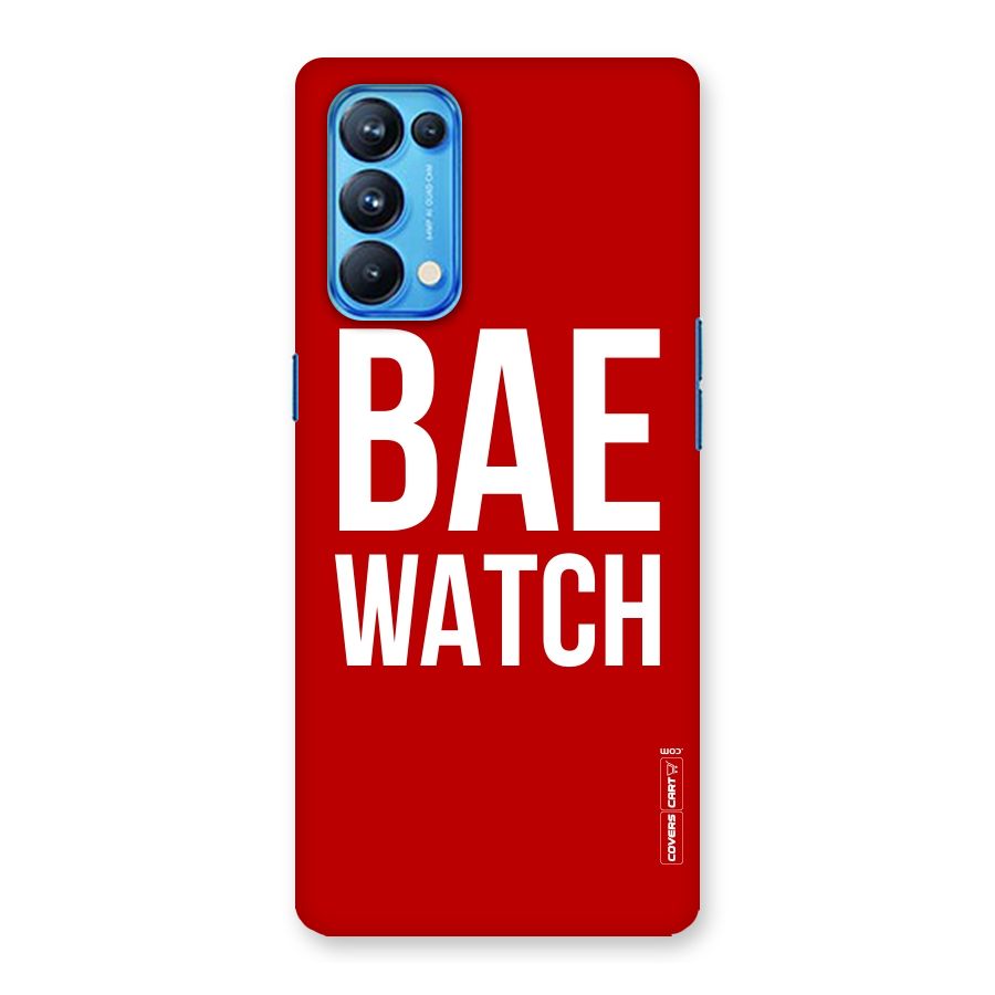 Bae Watch Back Case for Oppo Reno5 Pro 5G