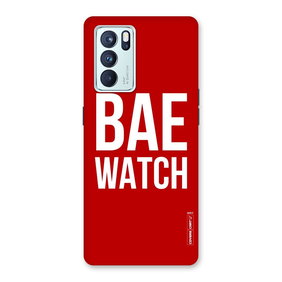 Bae Watch Back Case for Oppo Reno6 Pro 5G