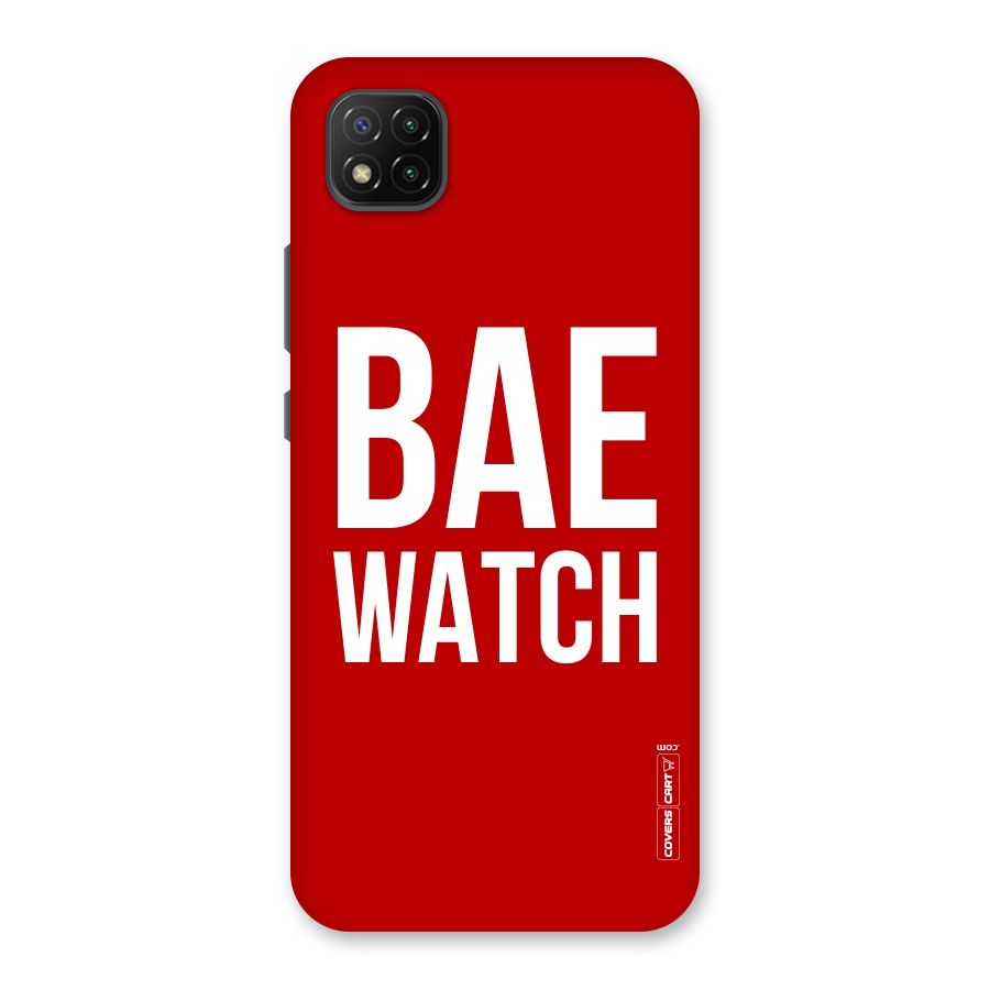 Bae Watch Back Case for Poco C3