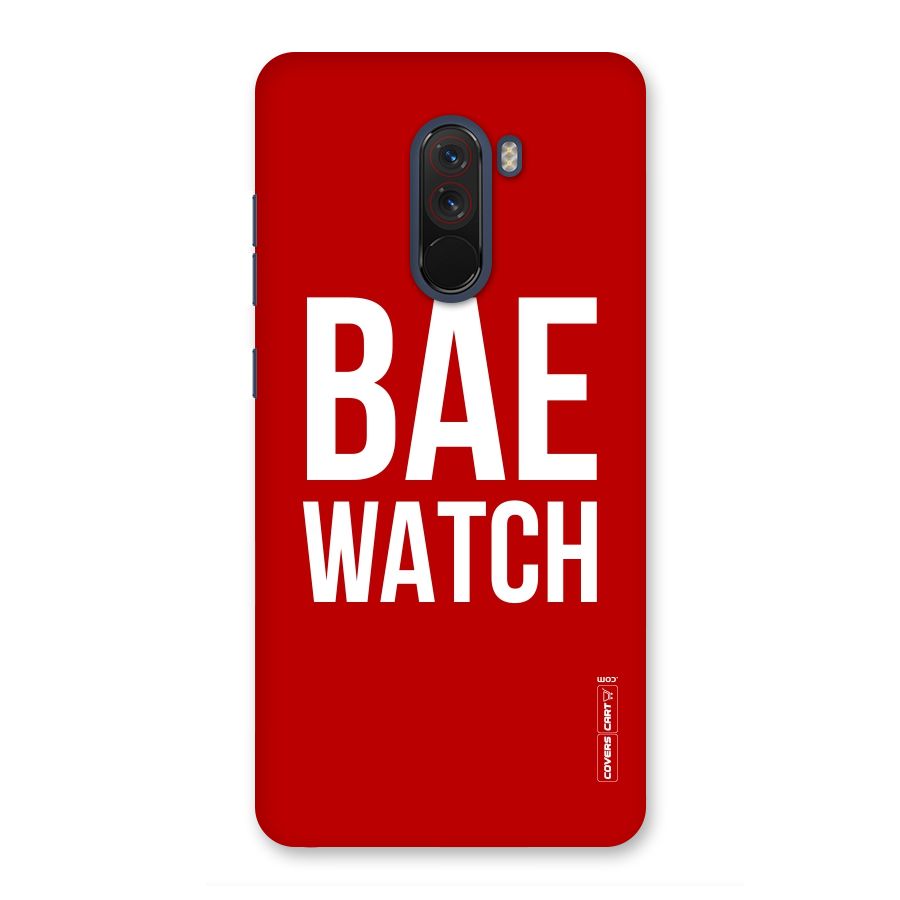 Bae Watch Back Case for Poco F1