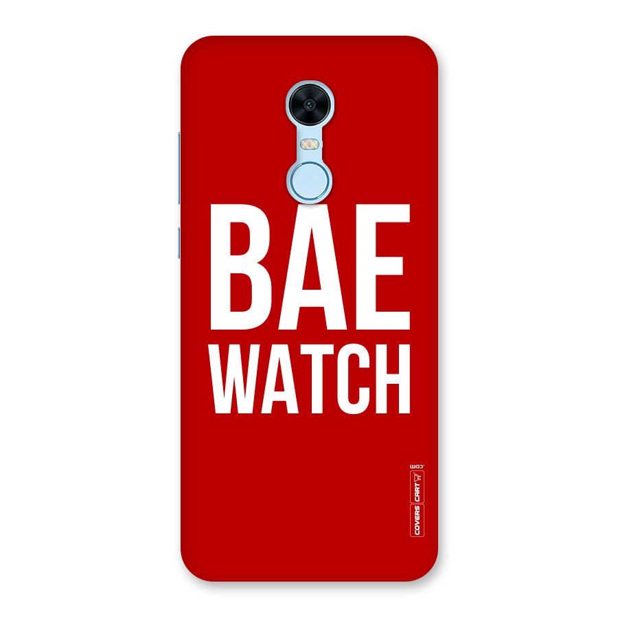 Bae Watch Back Case for Redmi Note 5