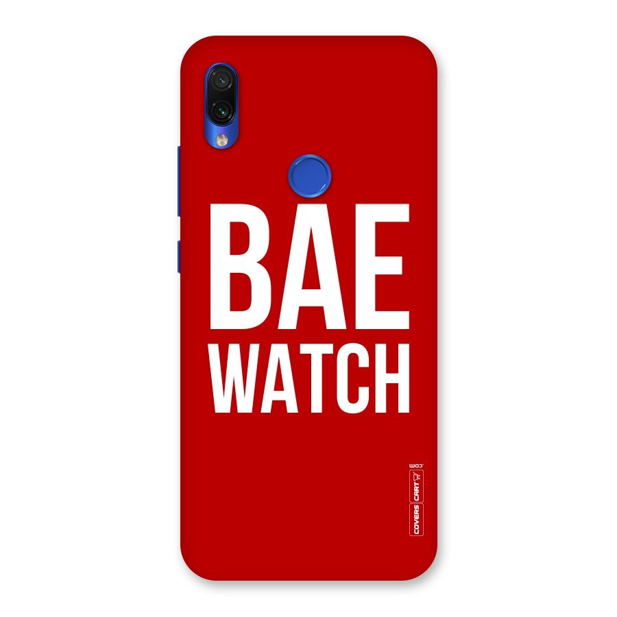 Bae Watch Back Case for Redmi Note 7S