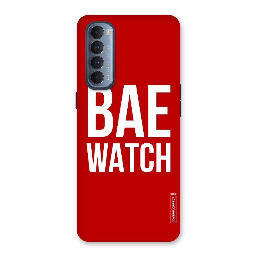 Bae Watch Back Case for Reno4 Pro