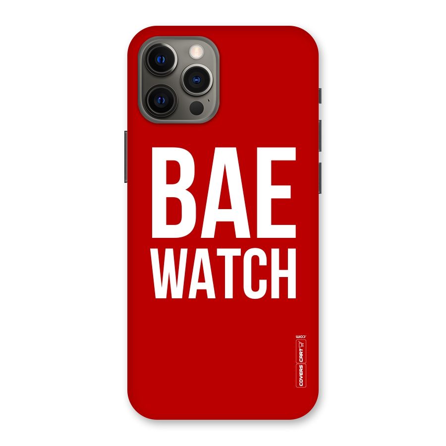 Bae Watch Back Case for iPhone 12 Pro Max