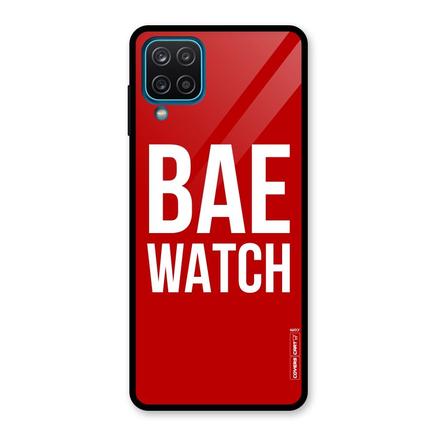Bae Watch Glass Back Case for Galaxy A12