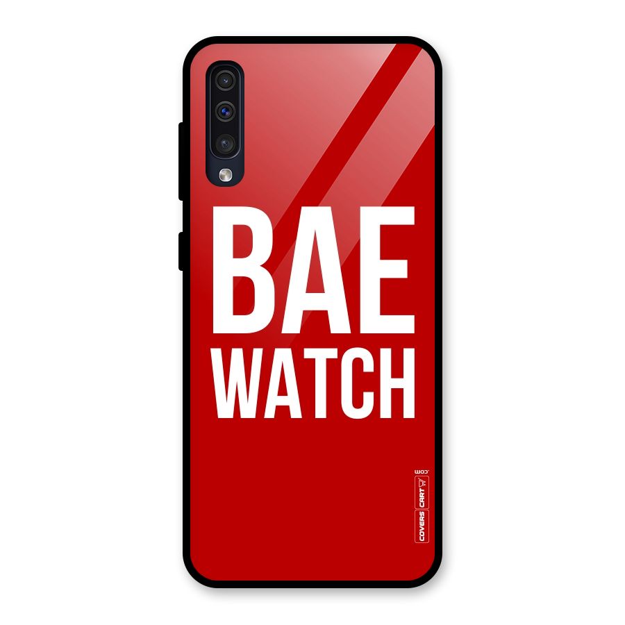 Bae Watch Glass Back Case for Galaxy A50