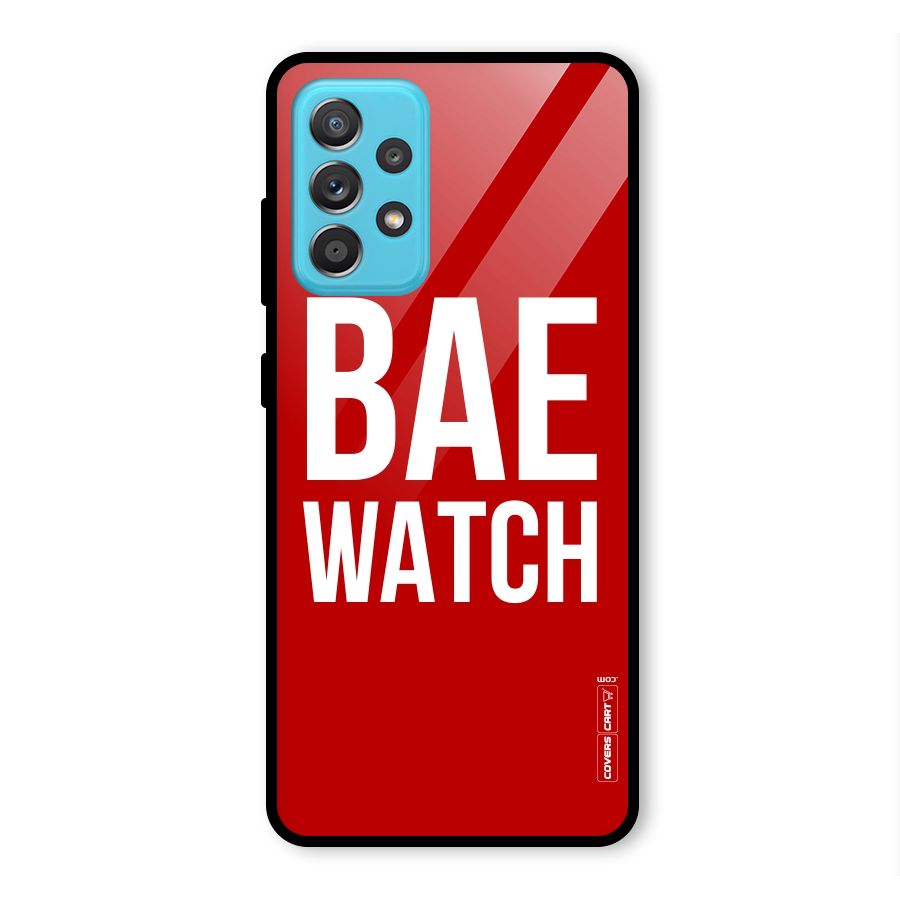 Bae Watch Glass Back Case for Galaxy A52