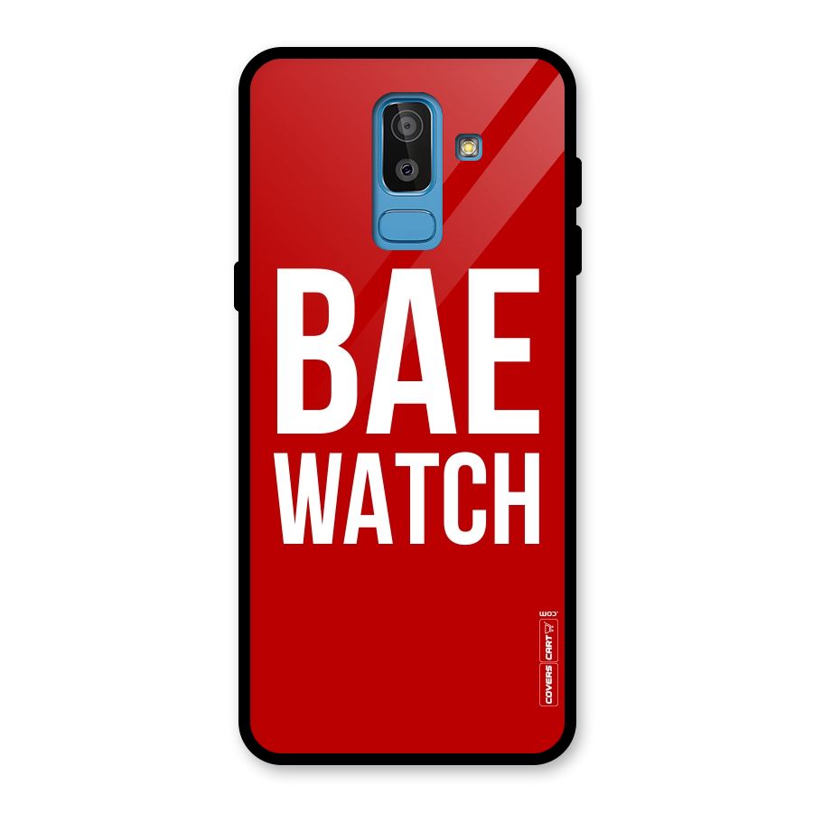 Bae Watch Glass Back Case for Galaxy J8