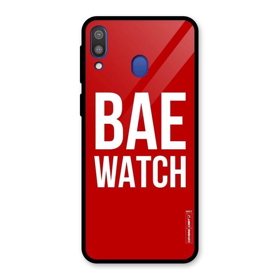 Bae Watch Glass Back Case for Galaxy M20