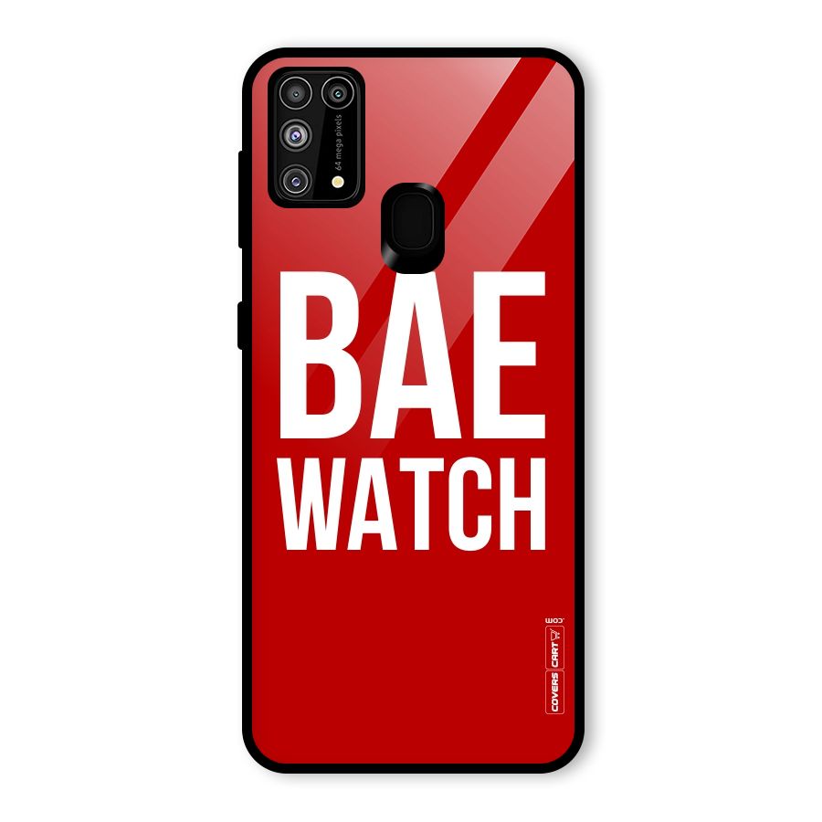 Bae Watch Glass Back Case for Galaxy M31