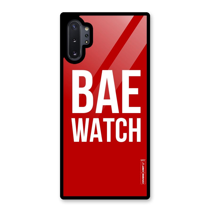 Bae Watch Glass Back Case for Galaxy Note 10 Plus