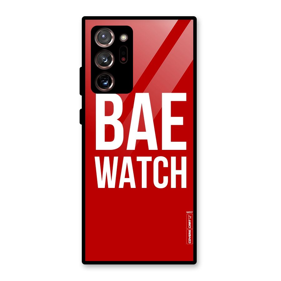 Bae Watch Glass Back Case for Galaxy Note 20 Ultra
