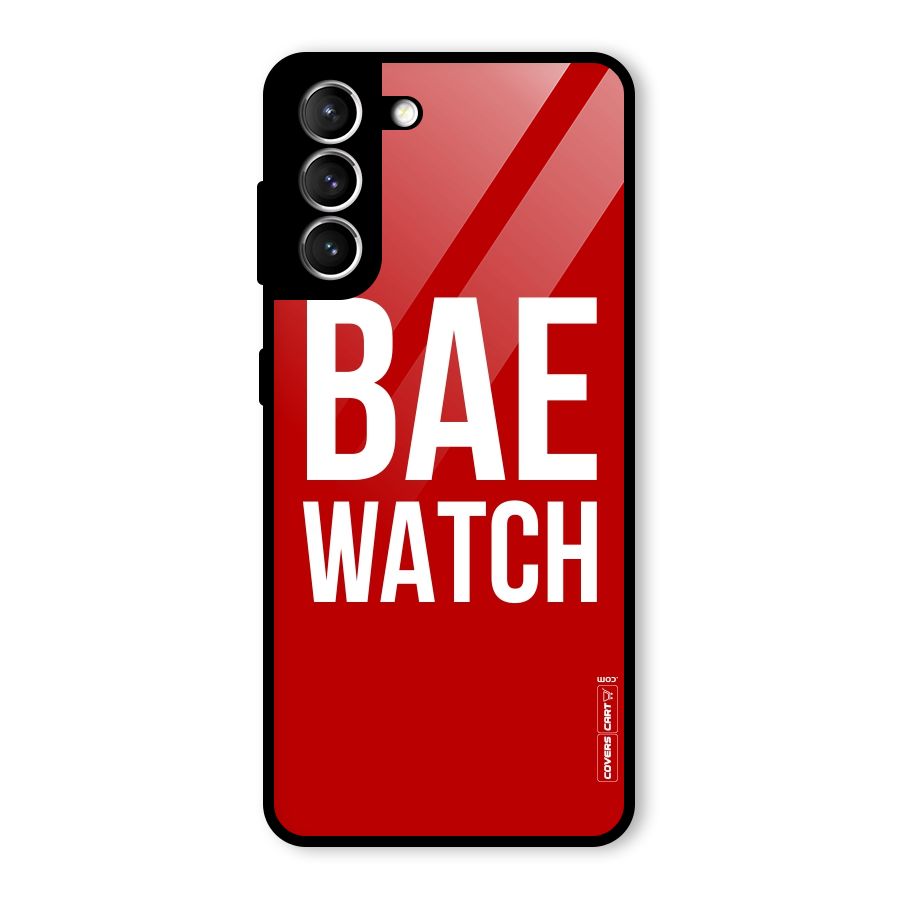 Bae Watch Glass Back Case for Galaxy S21 5G
