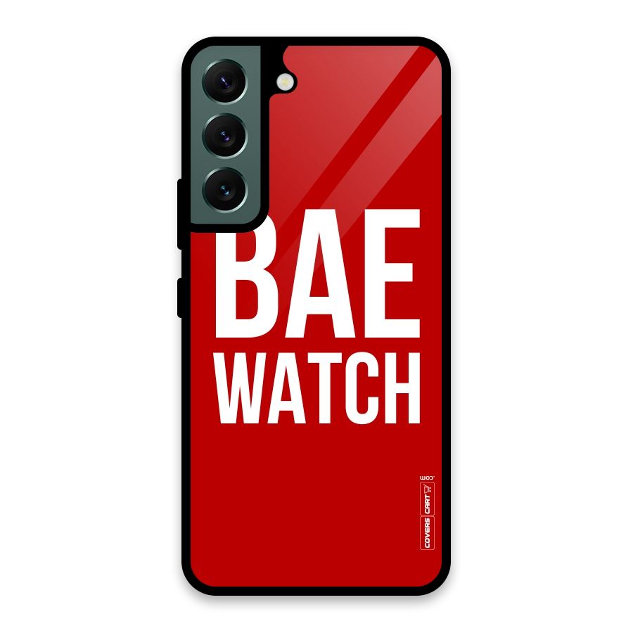 Bae Watch Glass Back Case for Galaxy S22 5G