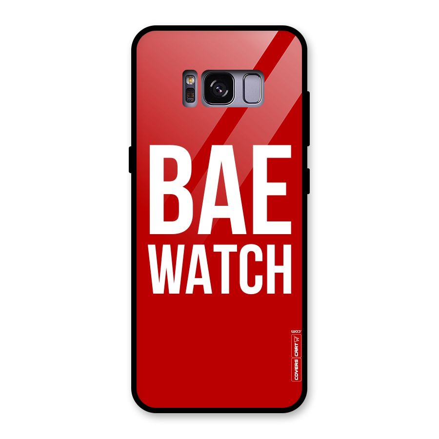 Bae Watch Glass Back Case for Galaxy S8
