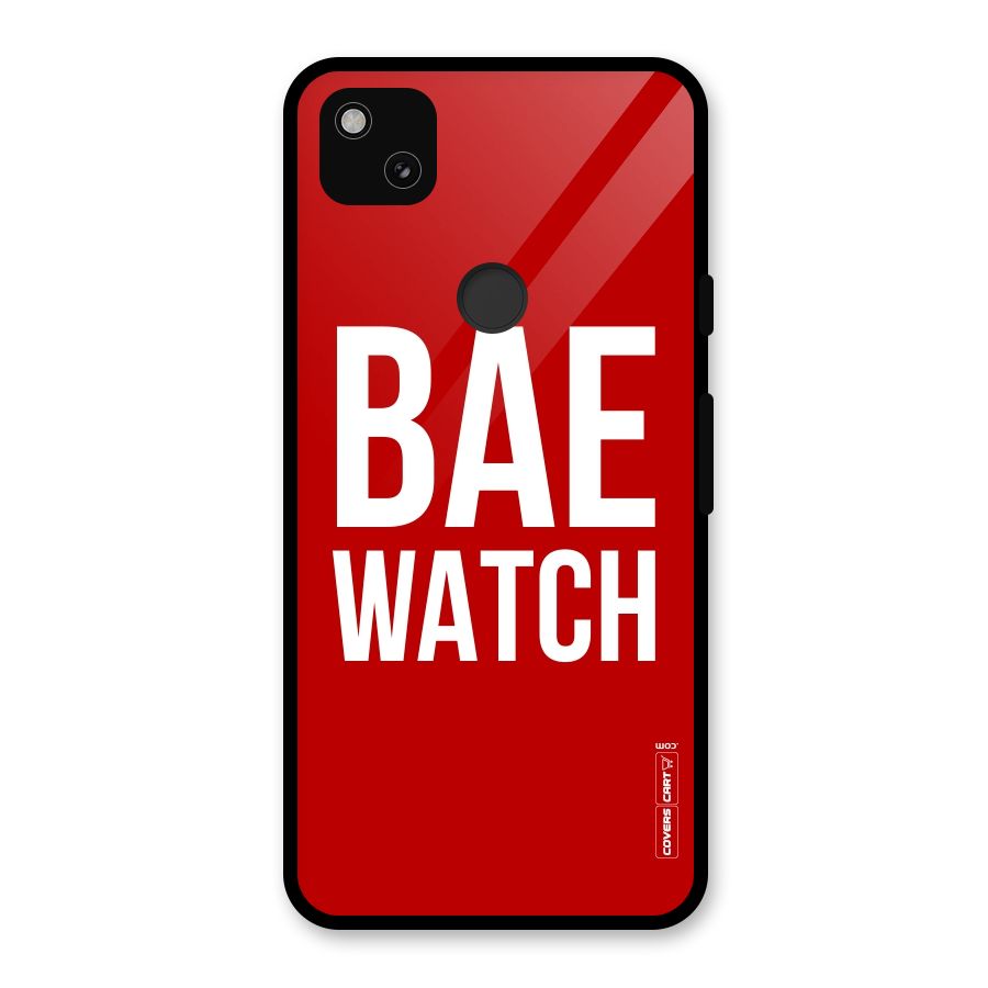 Bae Watch Glass Back Case for Google Pixel 4a