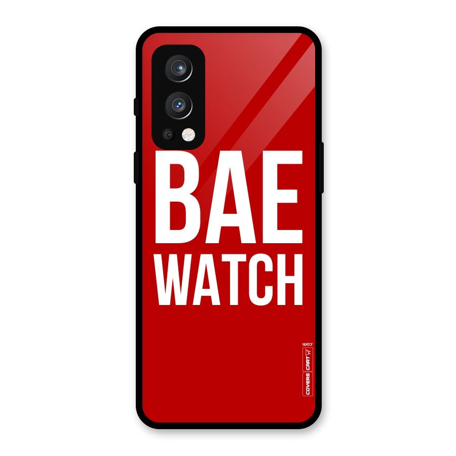 Bae Watch Glass Back Case for OnePlus Nord 2 5G