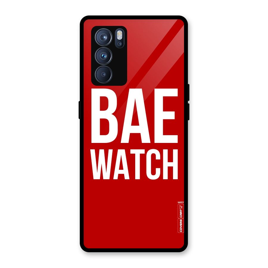 Bae Watch Glass Back Case for Oppo Reno6 Pro 5G