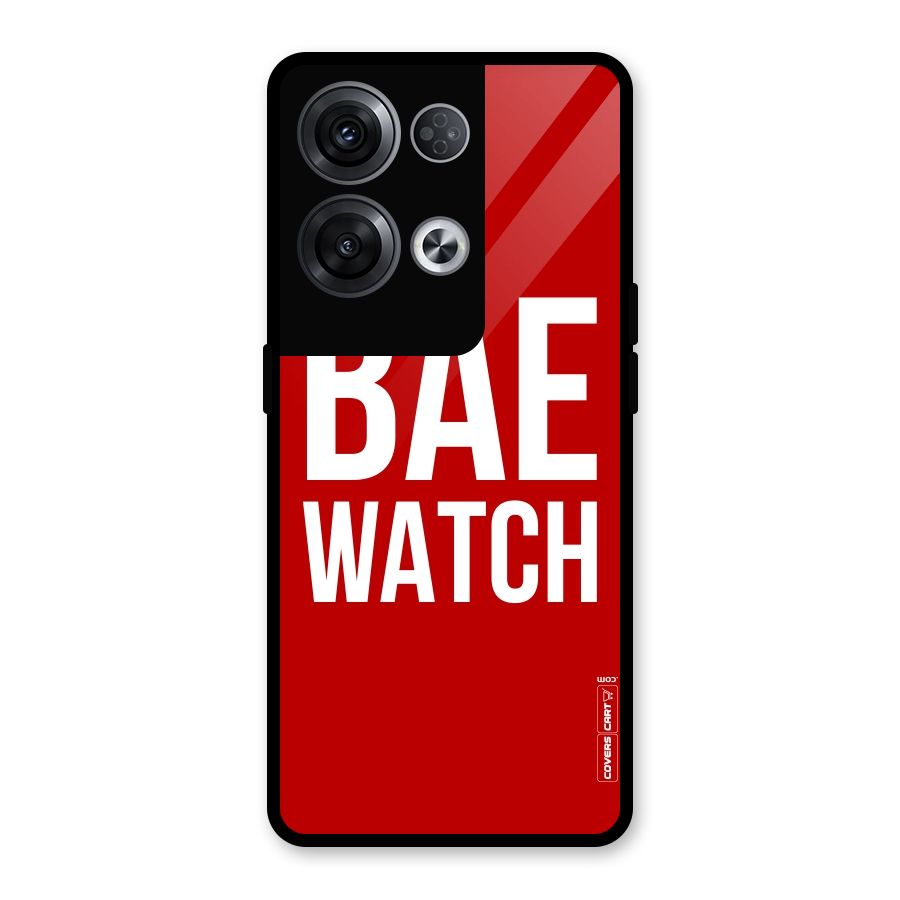 Bae Watch Glass Back Case for Oppo Reno8 Pro 5G