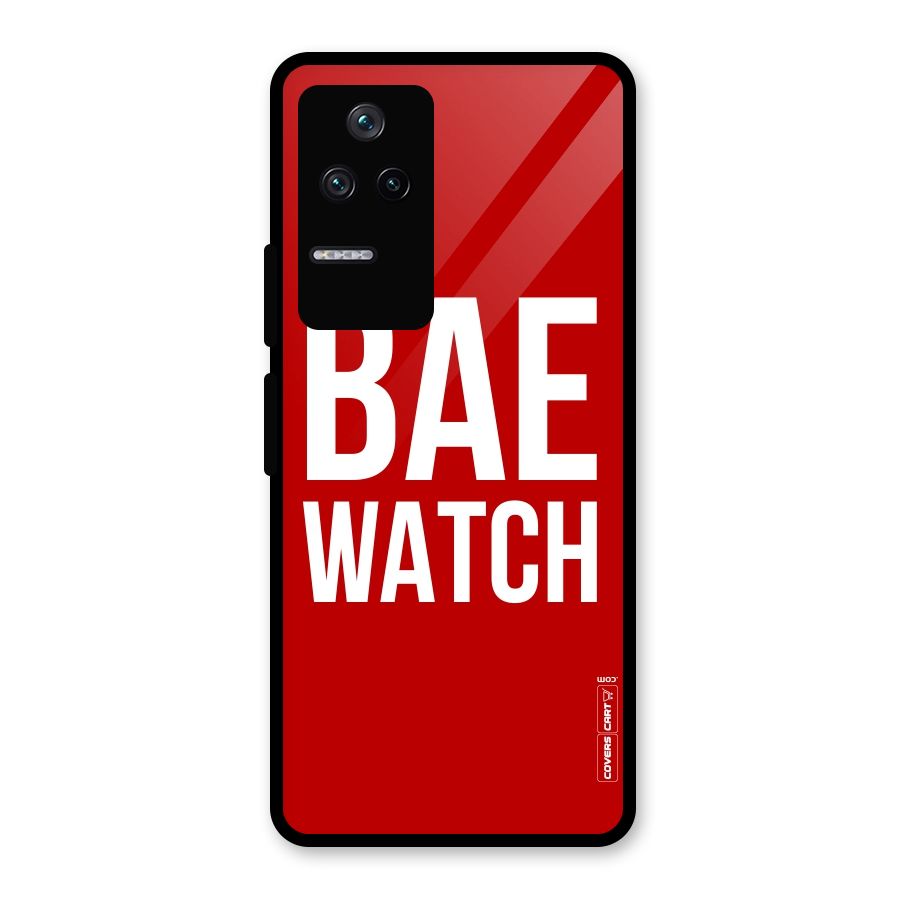 Bae Watch Glass Back Case for Poco F4 5G