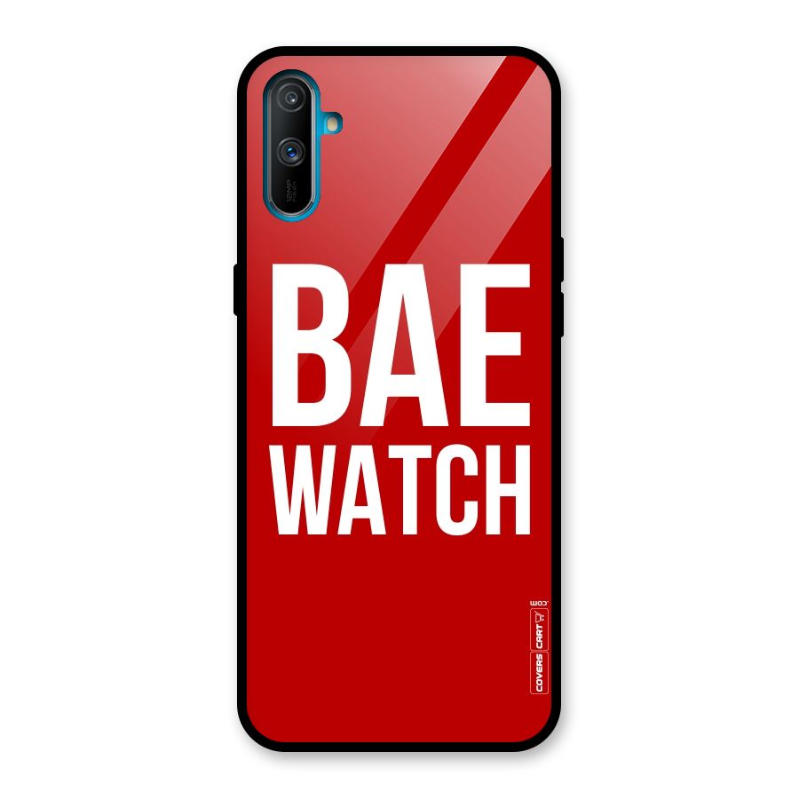 Bae Watch Glass Back Case for Realme C3