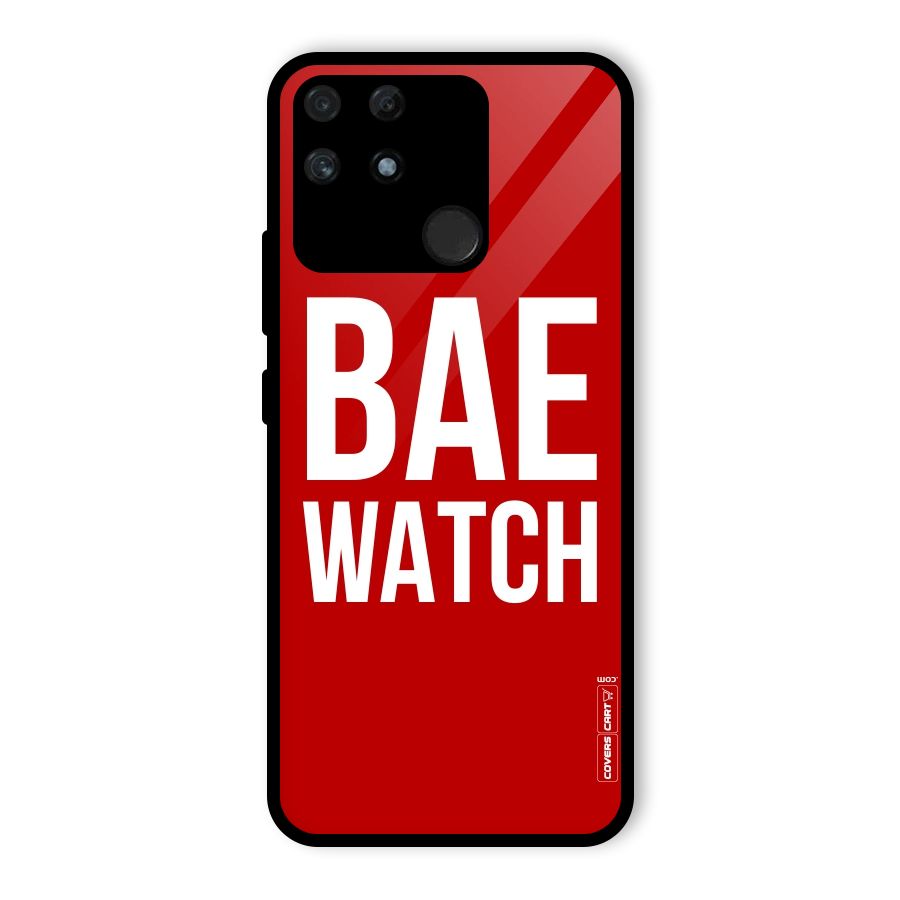 Bae Watch Glass Back Case for Realme Narzo 50A