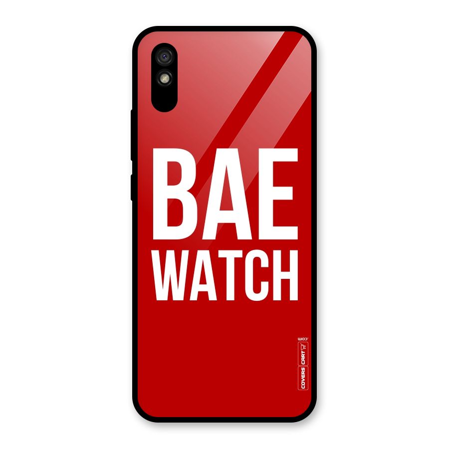 Bae Watch Glass Back Case for Redmi 9A
