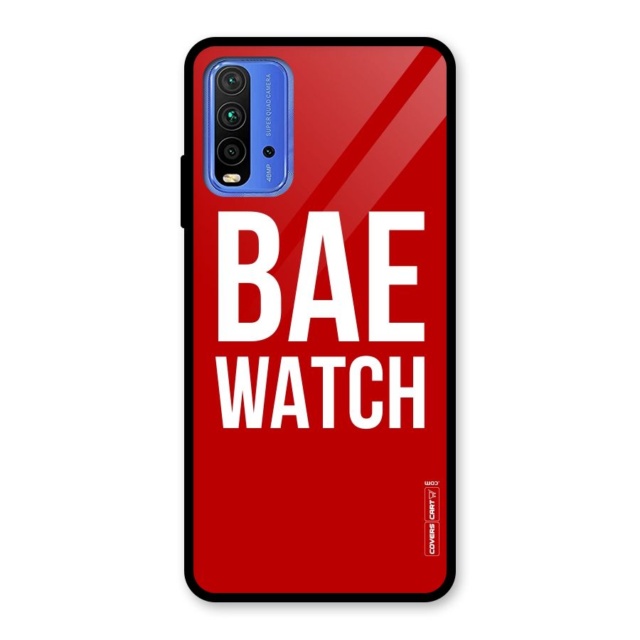 Bae Watch Glass Back Case for Redmi 9 Power