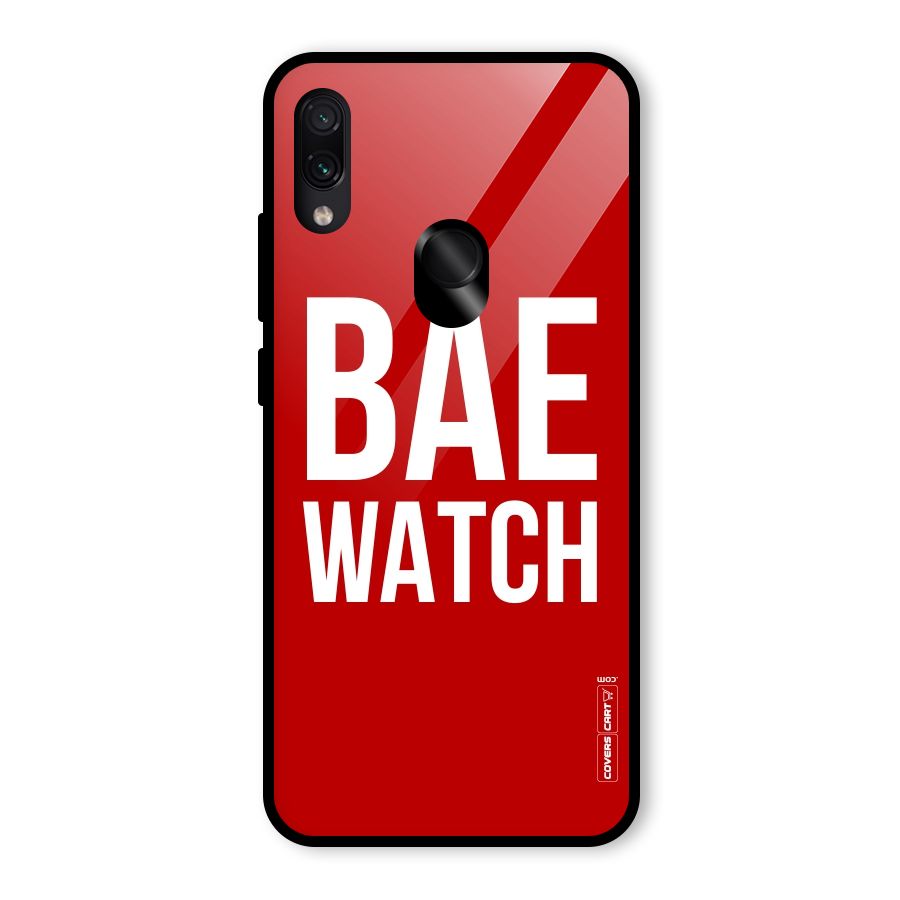 Bae Watch Glass Back Case for Redmi Note 7 Pro
