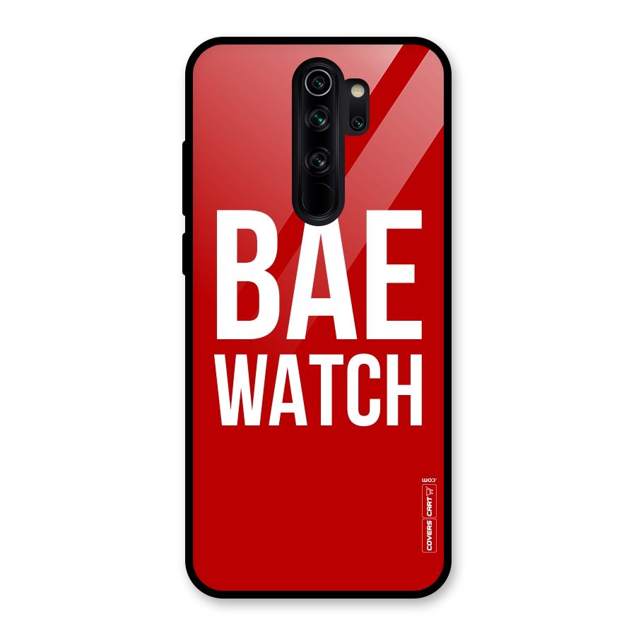 Bae Watch Glass Back Case for Redmi Note 8 Pro