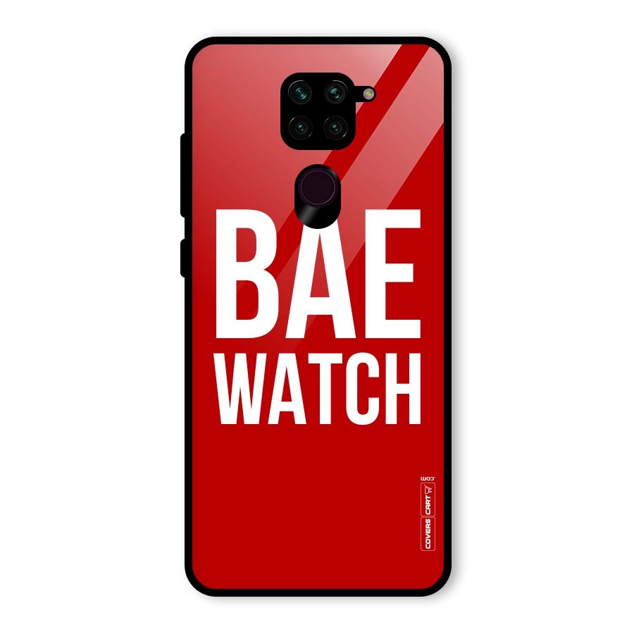 Bae Watch Glass Back Case for Redmi Note 9