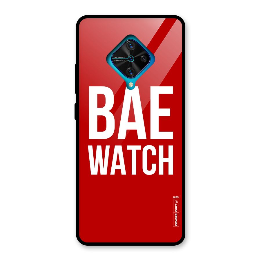 Bae Watch Glass Back Case for Vivo S1 Pro