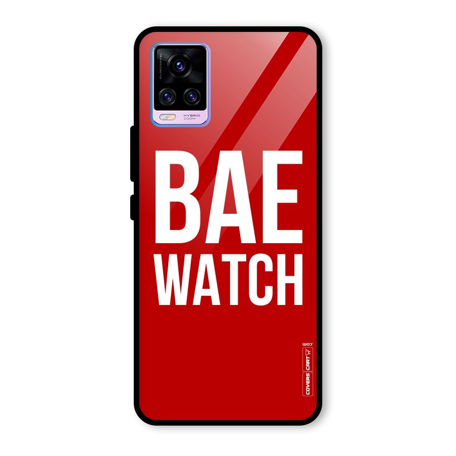 Bae Watch Glass Back Case for Vivo V20 Pro