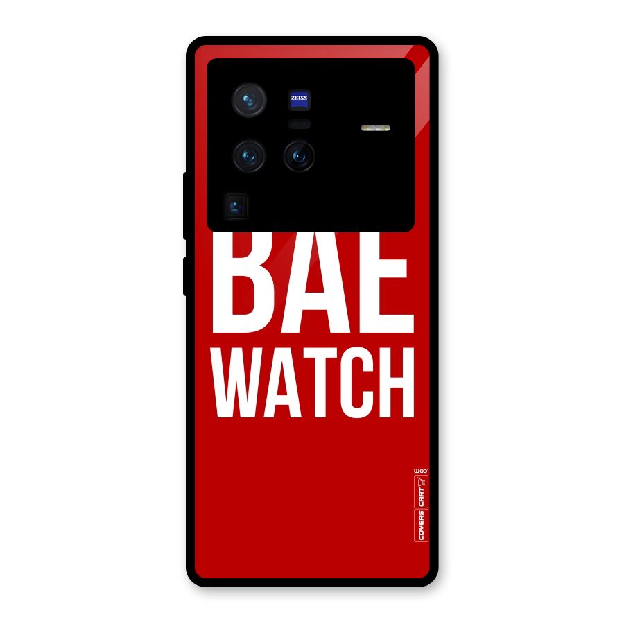 Bae Watch Glass Back Case for Vivo X80 Pro