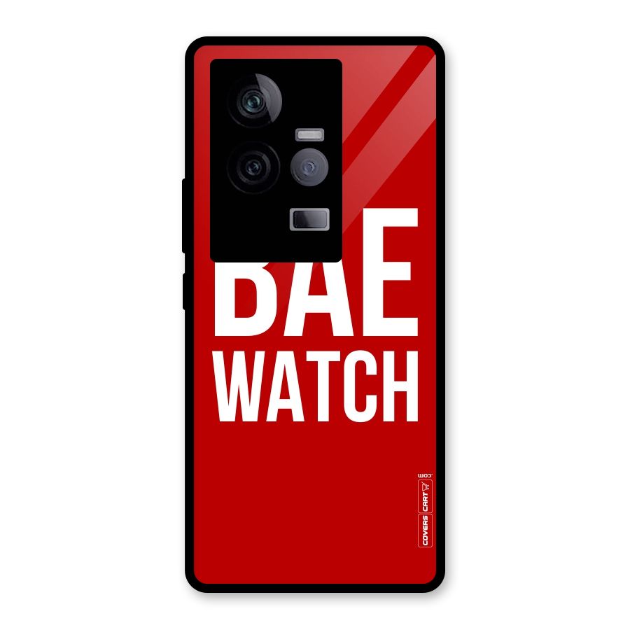 Bae Watch Glass Back Case for Vivo iQOO 11 5G
