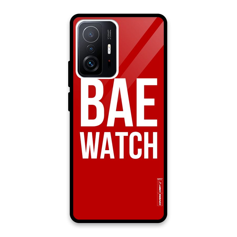 Bae Watch Glass Back Case for Xiaomi 11T Pro