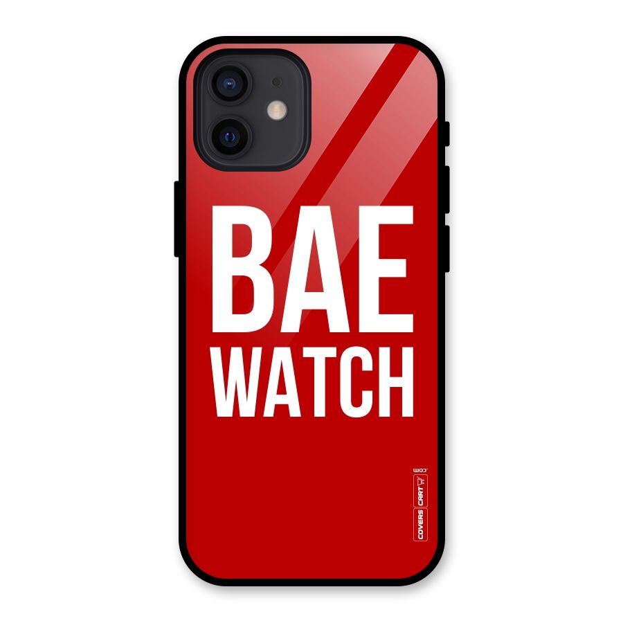 Bae Watch Glass Back Case for iPhone 12