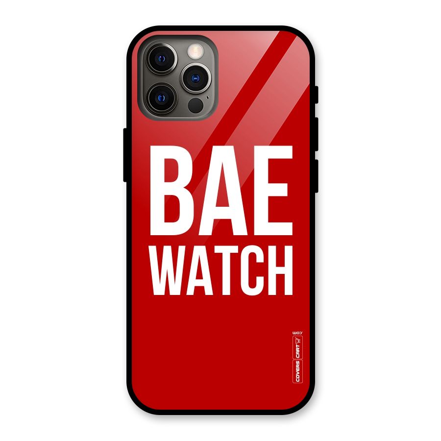 Bae Watch Glass Back Case for iPhone 12 Pro