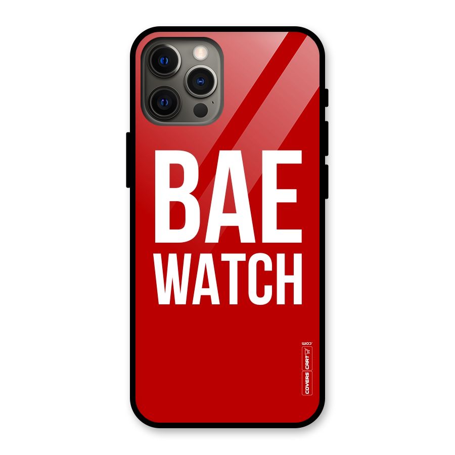 Bae Watch Glass Back Case for iPhone 12 Pro Max