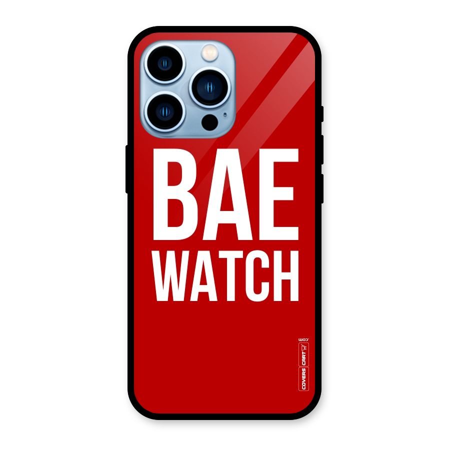 Bae Watch Glass Back Case for iPhone 13 Pro