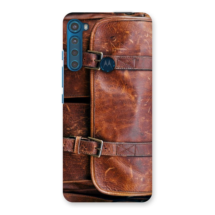 Bag Design (Printed) Back Case for Motorola One Fusion Plus