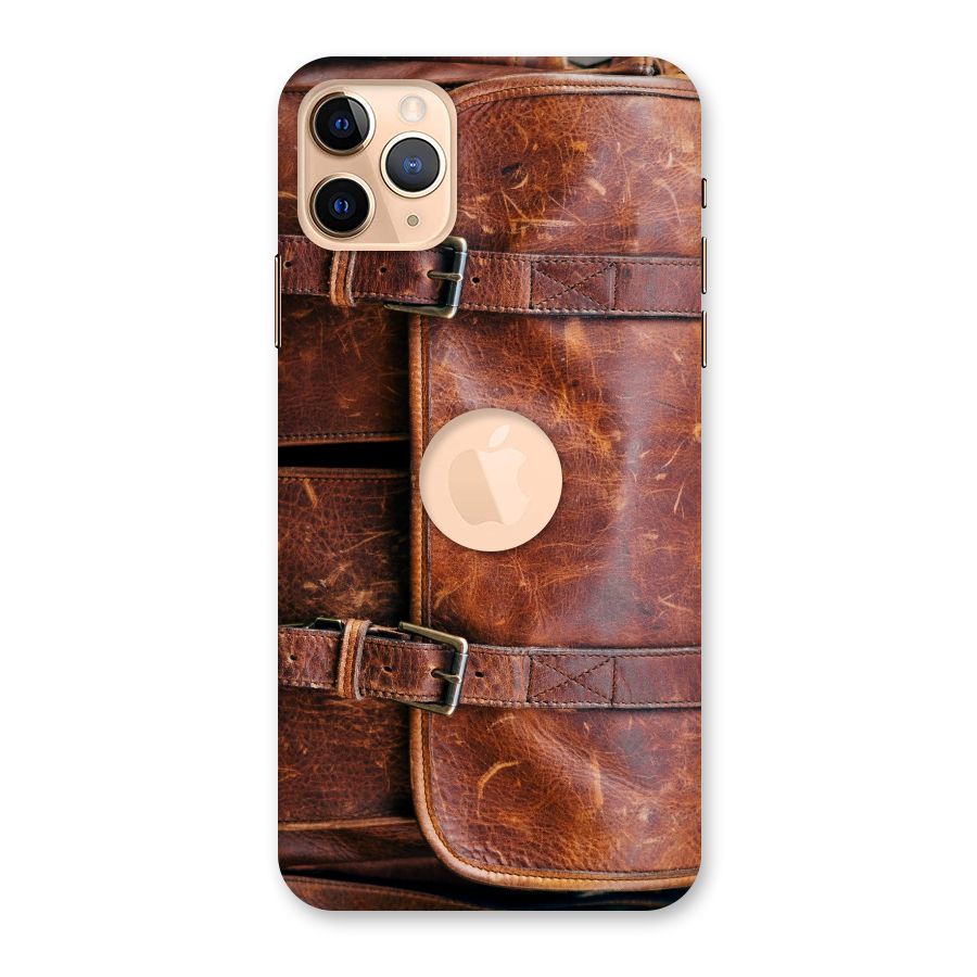 Bag Design (Printed) Back Case for iPhone 11 Pro Max Logo Cut