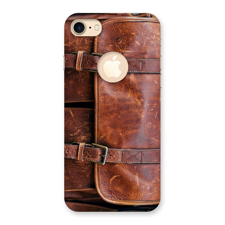Bag Design (Printed) Back Case for iPhone 8 Logo Cut