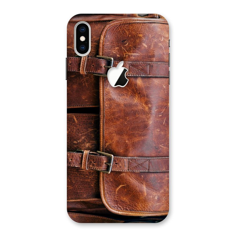Bag Design (Printed) Back Case for iPhone XS Max Apple Cut
