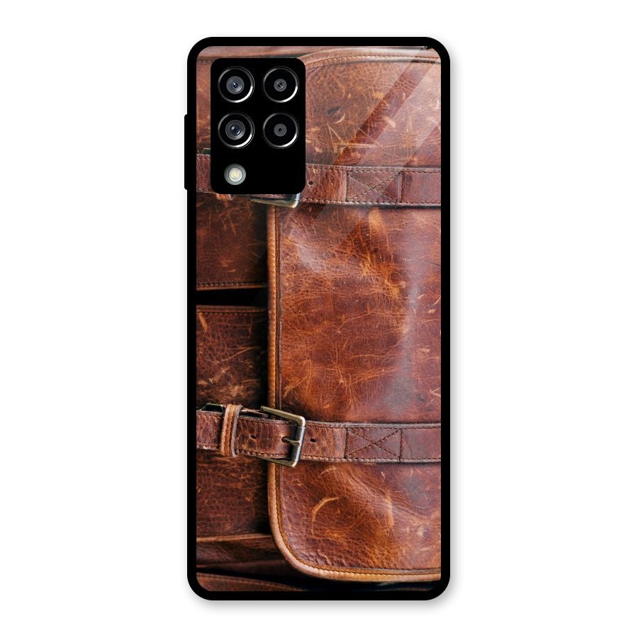 Bag Design (Printed) Glass Back Case for Galaxy M53 5G