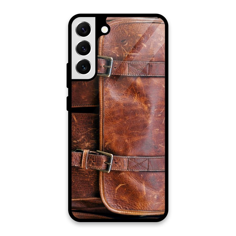 Bag Design (Printed) Glass Back Case for Galaxy S22 Plus 5G