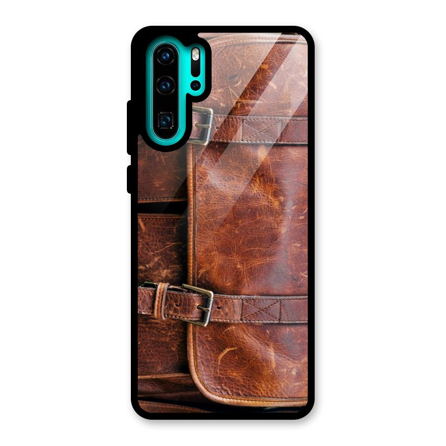 Bag Design (Printed) Glass Back Case for Huawei P30 Pro